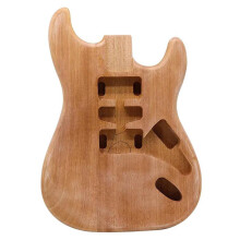 Antique Wood Natural Acoustic Guitar Body Instrument DIY Accessories