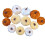 Multiple Size Velvety Like Pumpkins Cluster DIY Fall Festival 5