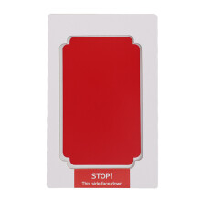 5x7Inch Baby Handafdruk Stempelkussen Inktloze Print Baby-Rood