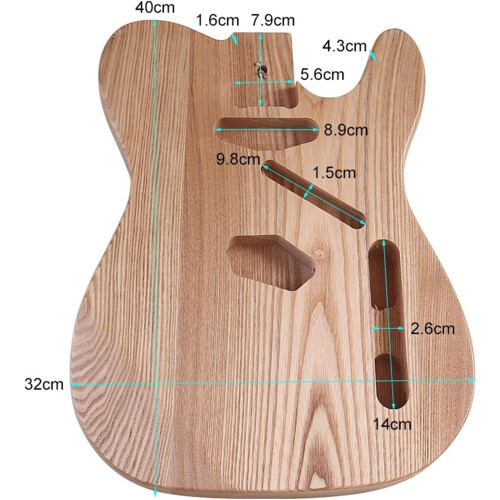 Professional Guitar Body TL E Guitar DIY Professional Performance Type 1