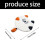 Elegant Cats Pattern Drink Mats Soft Wool Felt Fronts-3 4