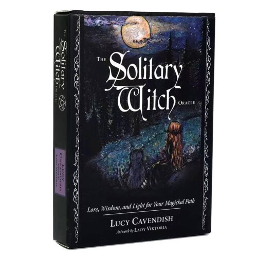 Lonely Witch Oracle Deck, Solitary Witch Oracle Deck, Tarot Cards, Funny Game, Divination