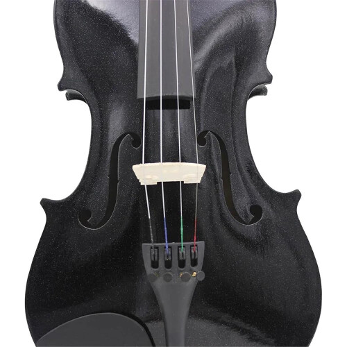 Beginner Violin 4/4 for Beginners, Violin Lesson Study, Solid Wood Maple Panel Violin Set with Accessories (Set 1) 1