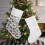 Christmas Stocking Christmas Tree Decoration Holiday-Silver 6