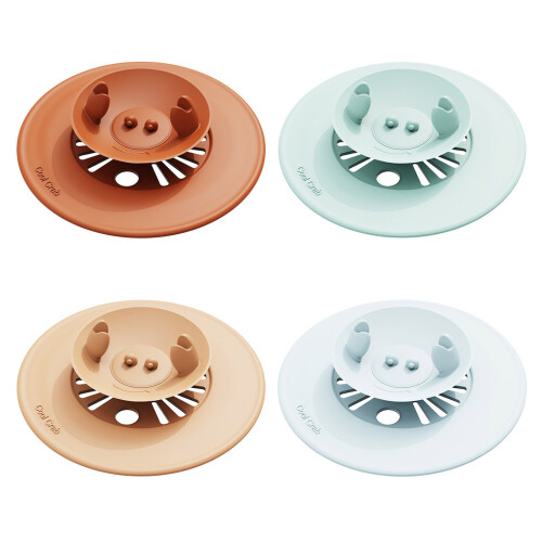 Creative Mug Covers Food Grade Silicone Hot Cup Lids-Light blue 1