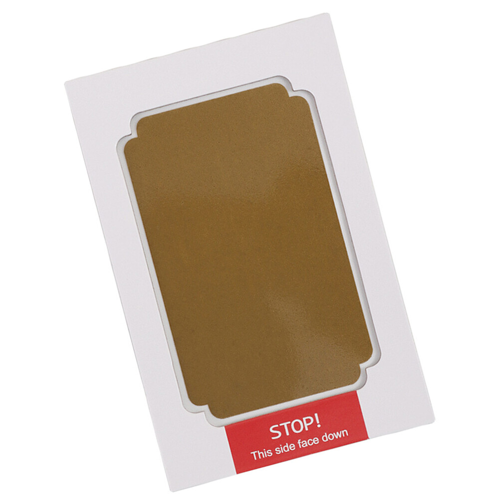 Baby Handprint Ink Pad 5x7Inch Baby Hand Footprint Inkpad-Gold