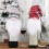 Holiday Wine Bottle Cover Santa Design User Friendly-Light Grey 7