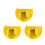 Patchwork Stitching Measuring Tool Professional-Yellow  2CM 1