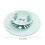 Creative Mug Covers Food Grade Silicone Hot Cup Lids-Light blue 4