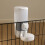Automatic Hanging Pet Feeders Water Dispenser With-Yellow 5