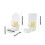 Automatic Hanging Pet Feeders Water Dispenser With-Yellow 4