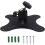 Heavy Duty Projector Wall Bracket with 360 Degree Rotation, Adjustable Metal Mount and Cable Management System 5