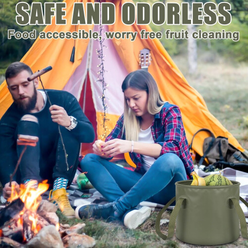 20L Foldable Bucket Polypropylene Camping Garden 2