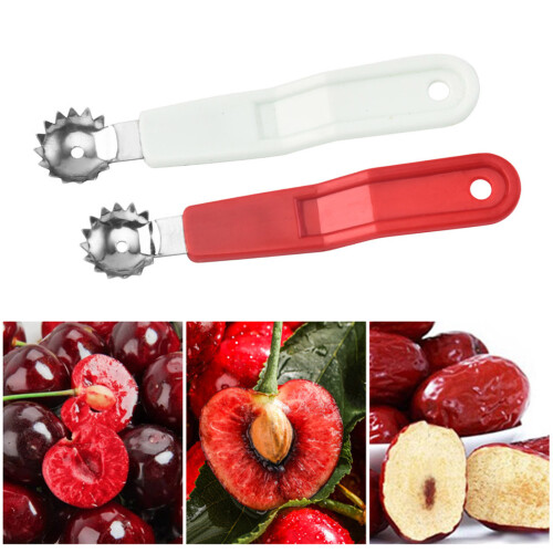Décortiqueur rapide de fraises et boule de pastèque, outil-Rouge 2
