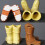 Multipurpose Ceramic Toothbrush Holders Desk Toothpick-Yellow 5