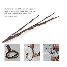Decorative Willow Branches, Battery Operated Twig Lights, Perfect for Indoor Outdoor Decorations, Warm White Lighted Branches, for Festive Atmosphere