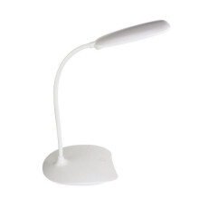 Lampe de bureau flexible et portable pour la lecture, options de chargement faciles, 3 modes de couleur rechargeables, éclairage confortable et