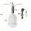 Reptile Heating Lamp Light Holder, High Temperature Resistant E27 Ceramic Socket Compatible with Standard E27 Screw Bulbs, Designed for Various 7