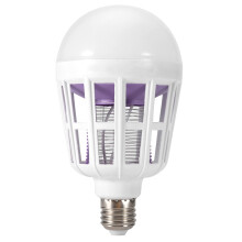 Lumină LED cu lungime de undă UV, bec anti-insecte 2 în 1 pentru dormitor, hol și birou, tehnologie avansată cu control eficient al insectelor