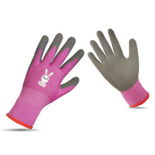 Ergonomic & Breathable Design, Non-slip & Waterproof Gloves, Soft & Durable Latex Coated Gloves For Children's Multi-purpose Use, Perfect For Gardenin