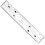 Marine Navigation Parallel Ruler Chart Mapping Points Multi Functional With Clear Scale Marine Navigation Aid 3