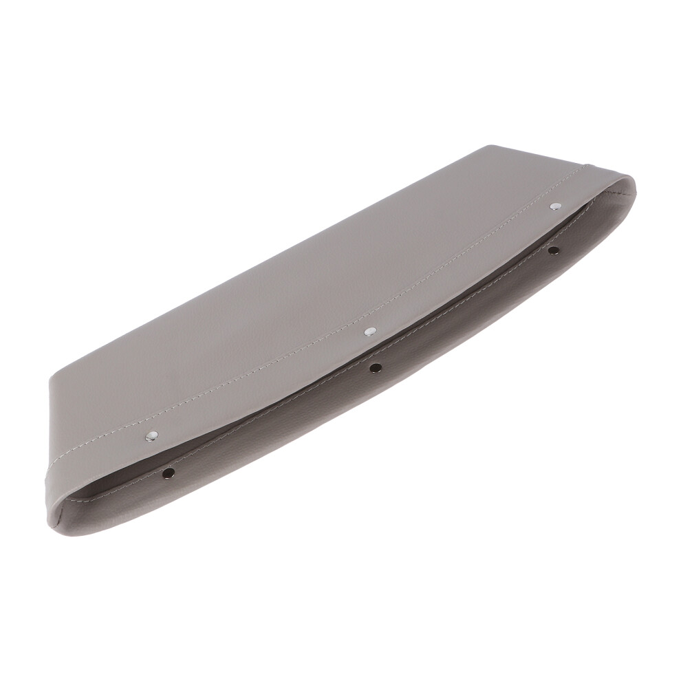 3Pcs Car Seat Gap Filler Organizer Pocket Grey 3583512398331