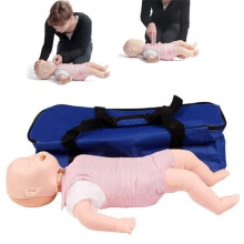 CPR training doll for infants, first aid model, resuscitation manikin, airway obstruction, for teaching and training