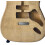 ST Model E Guitar Body Made of Solid Wood for DIY Crack Kits 2