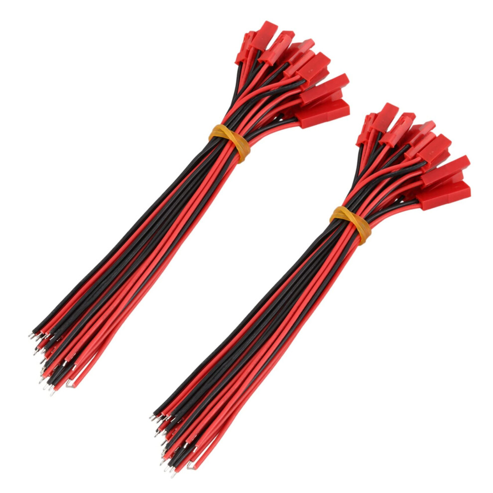 20 Pairs Of 150Mm Jst Connector Cables Male Female Rc Bec Lipo Battery 9365049930000