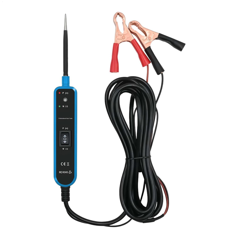 Voltage Tester Pen, 6V24v Circuit Detector, Automotive Testing Tool, Overload Protection 9365049930093