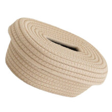 Japanese cotton rope storage box for tissues, decorative fabric holder for home, office, and bedroom, durable.