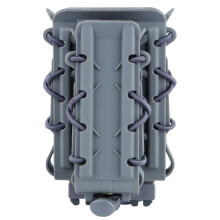 Magazine Pouch 9Mm 45Acp 5.56Mm 7.62Mm Double Stack Open Molle Mag Pouch Holster Mag Carrier Holder for Hunting/Grey