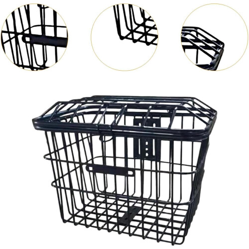 Front Rear Basket Bin Universal Fit Anti Rust Coating Quick Installation 1