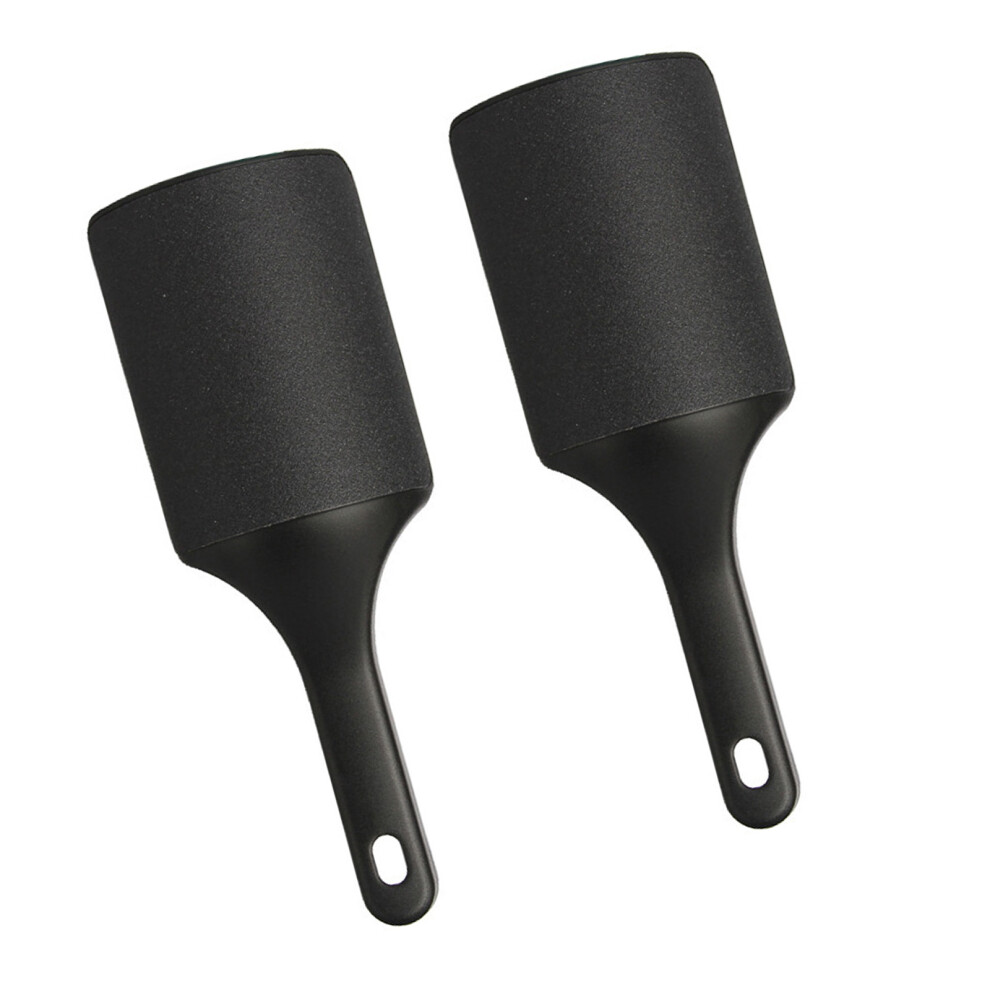 Callus Remover Tool With Textured Abrasive Surfaces-Black