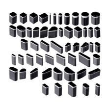 Belt Punch Tool Elliptical Shape Designs-55 piece set