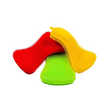 Multipurpose Sponge For Kitchen, Antibacterial Surface, Non-Porous, Easy To Sanitize, Extra-Soft Bristles, Heat Resistant, Reusable Dish Washing, Heal