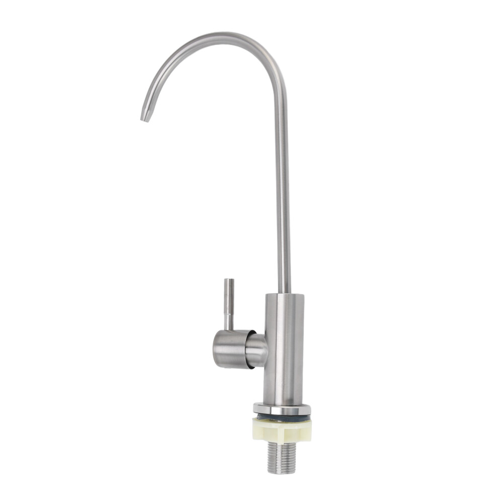 Filtered Water Tap, Drinking Water Tap With Adjustable Height Spout And Quiet Operation Faucet, Stainless Steel Faucet For Ro Filtration Systems, Lead 9148971046922