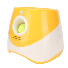 Interactive Dog Toy for Small Dogs, USB Rechargeable Automatic Dog Ball Launcher with Safety LED Indicator for Entertaining & Exercising Your Pet