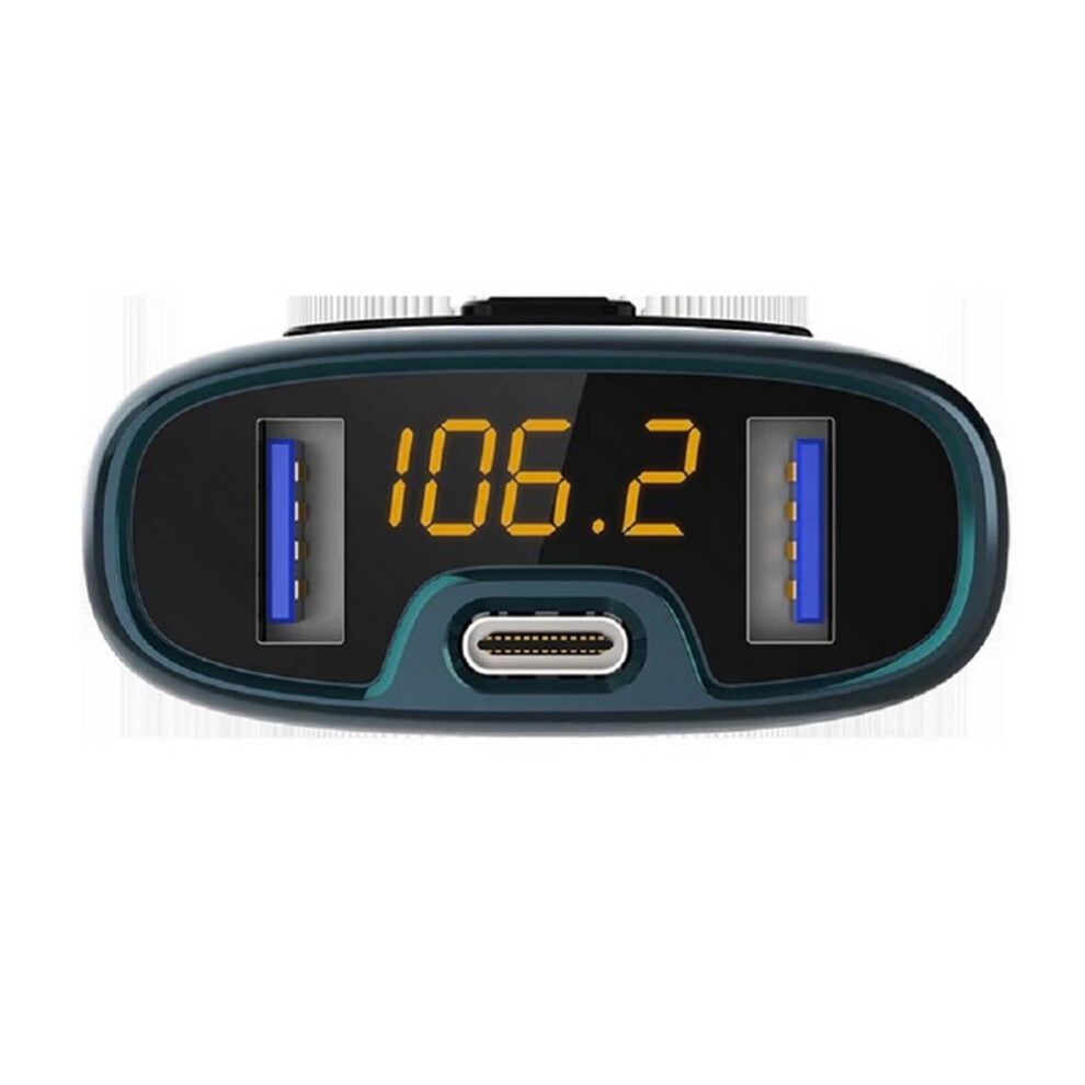 Revolutionary Bluetooth Fm Transmitter, 4.2 Version For Uninterrupted Music Streaming, Hands-Free Calls, And Dual Usb Qc3.0 Fast Charge For Your 9128293375863