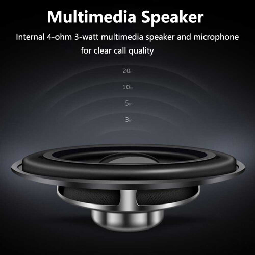 Ασύρματο κιτ αυτοκινήτου Bluetooth Handsfree, φορητό ηχείο με μαγνητική βάση, καθαρός 2