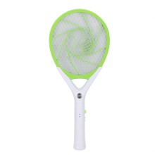 Fly Trap Electric Fly Swatter, Instant Zapping Power & Ergonomic Design for Safe & Convenient Indoor Outdoor Pest Control (600mAh)