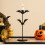 Halloween Decorative Iron Bat Candle Holders Taper-L 7