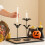 Halloween Decorative Iron Bat Candle Holders Taper-L 6