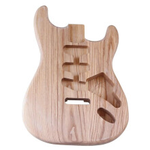 E Guitar Body DIY ThreePiece Wood Combination Accessory (With Holes)