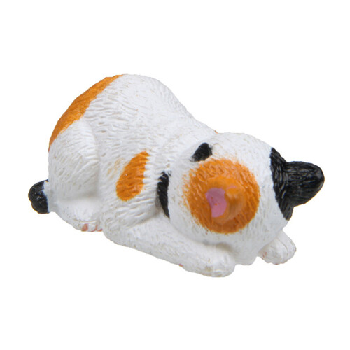 Cartoon PVC Facepalm Katzen Statue Miniatur Auto-3