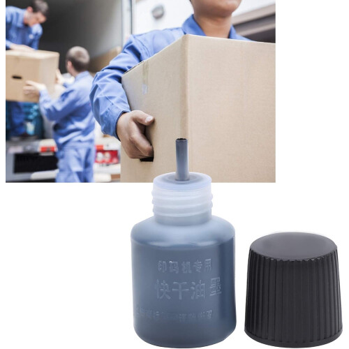 Quickdry ink coding machine prevents black water from drying too fast without hardware tools, avoiding fading on various surfaces. 2