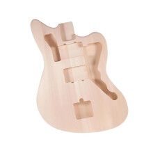Guitar Body Replacement Kit Blank for Electric Guitar DIY Accessories (MZB T)
