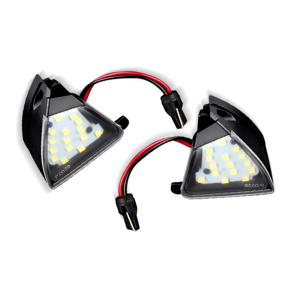Fog Puddle Welcome Side Rearview Mirror Floor Lamp For Golf 5 Mk5 Gti Jetta B5.5 B6 Sharan Superb Light 9365049937306
