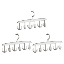 360 Degree Rotating Clothes Hanger With Waved Designs-3 packs