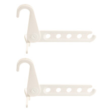 Detachable Garment Holders Practical Foldable Designs Bathroom